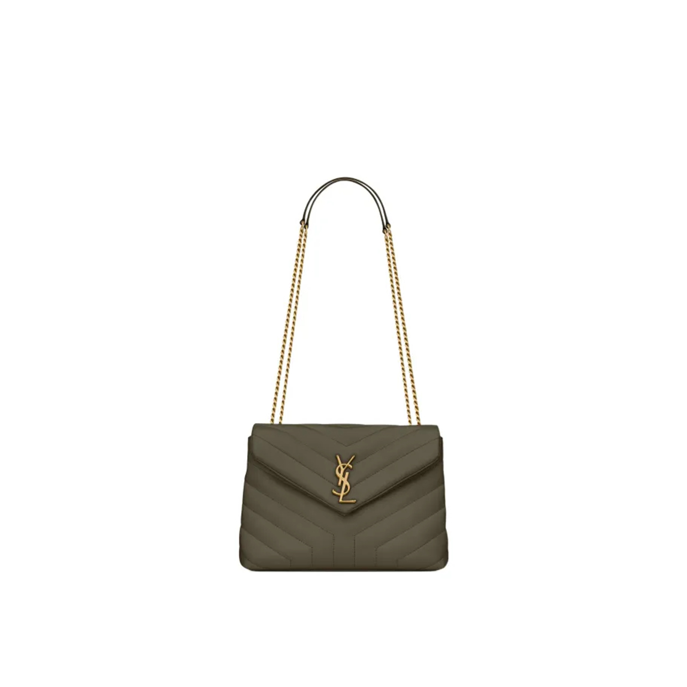 Y*L loulou small chain bag in quilted leather 494699dv7271229 (23*17*9cm)